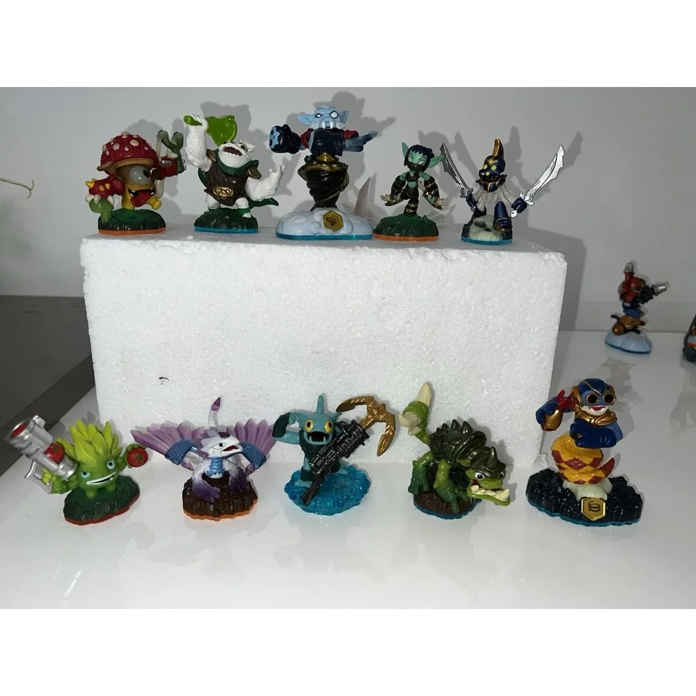 B18)Large Lot Skylanders- 50 Figures And 3 Xbox 360 Portals Activision See Pics